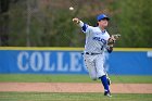 Baseball vs RWU  Wheaton College Baseball vs Roger Williams University. - Photo By: KEITH NORDSTROM : Wheaton, Baseball